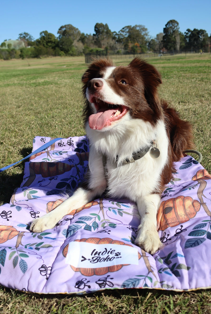Indie Boho - Travel Mat - Blooming Bees