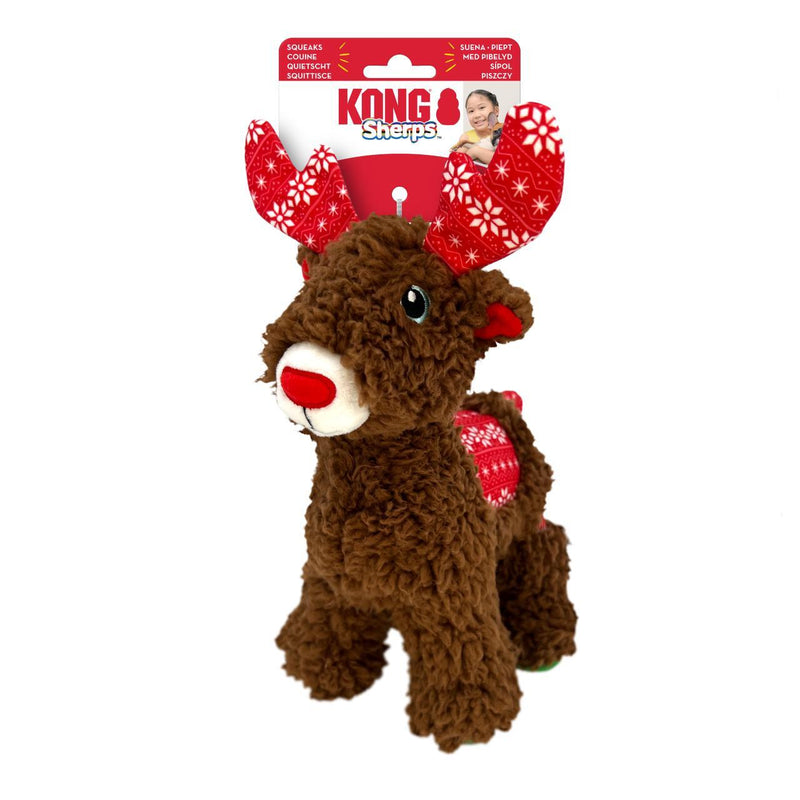 KONG - Sherps - Holiday Reindeer - Medium