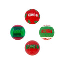 KONG - Christmas Occasions Balls - Medium Squeaky - 4 Pack