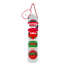 KONG - Christmas Occasions Balls - Medium Squeaky - 4 Pack