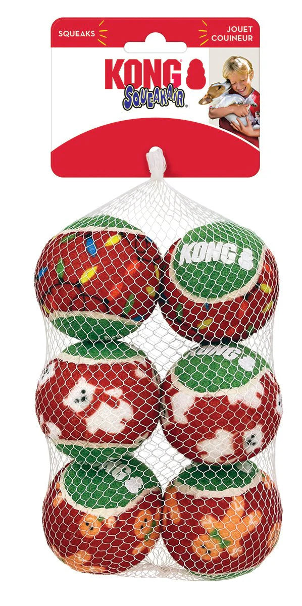 KONG - Squeakair - Christmas - 6 pack