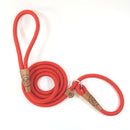 True Charlie Co - Rope Slip Lead - Velvet Red - The Original Charlie