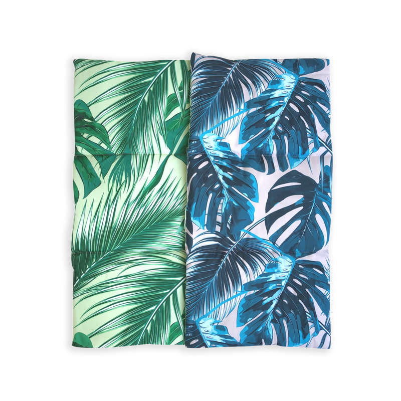 Indie Boho - Travel Mat - Tropical Leaves