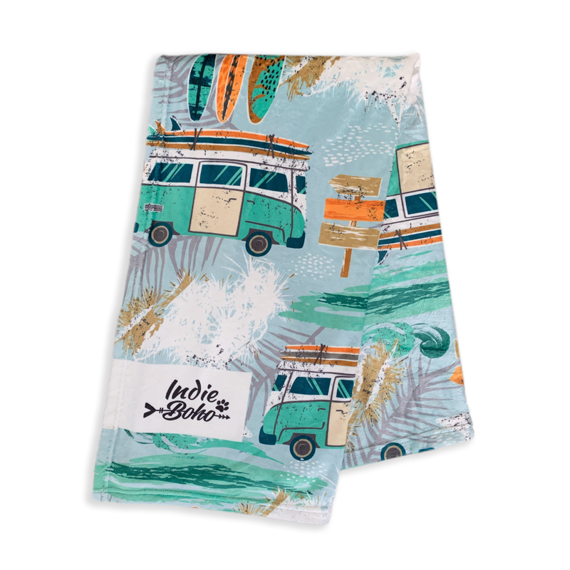 Indie Boho - Pet Blanket - Byron Surf