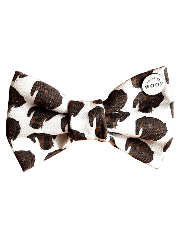 House of Woof - Hand Drawn Dog Breed Bow Ties