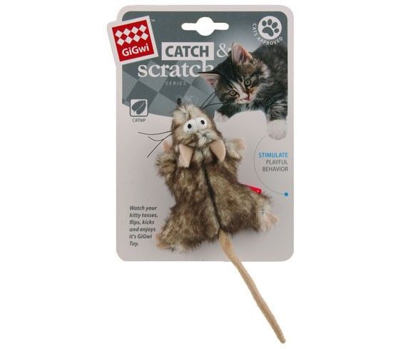 Gigwi - Catch and Scratch Mouse with Catnip