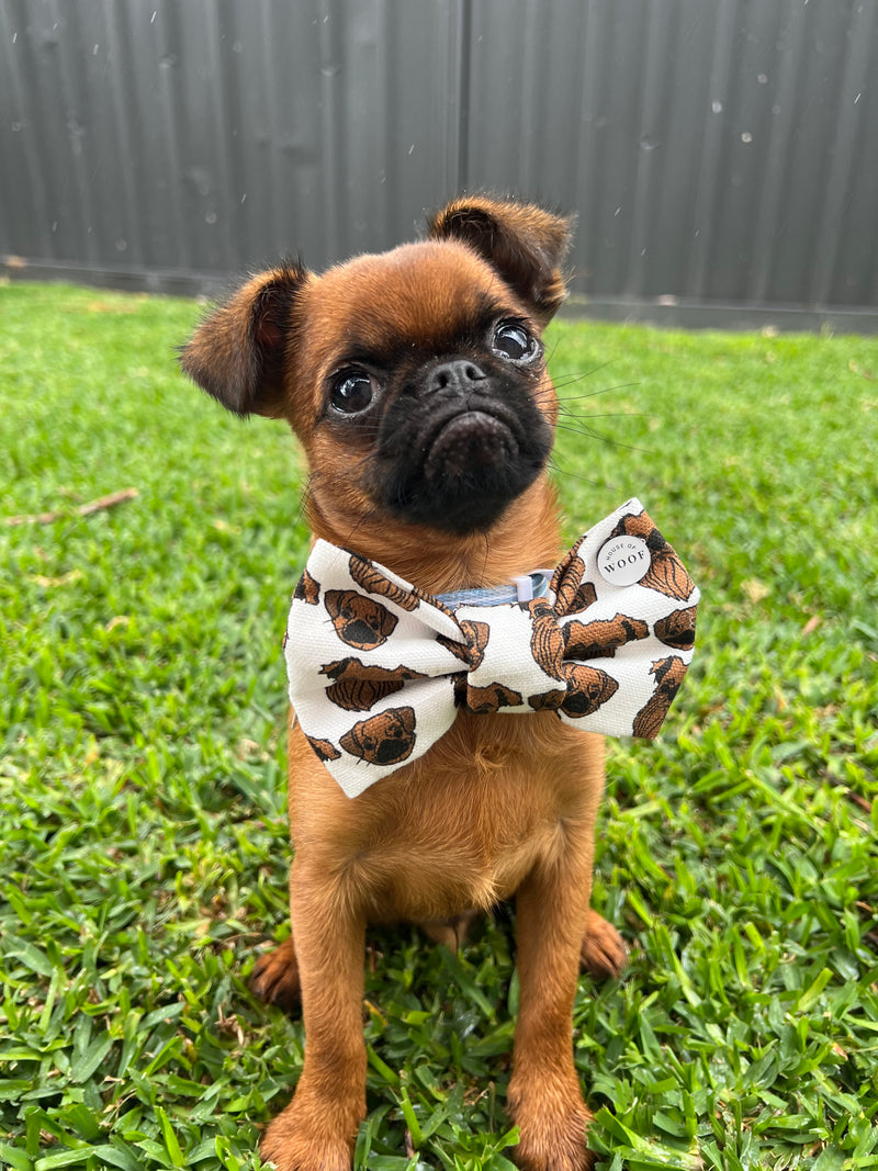 House of Woof - Hand Drawn Dog Breed Bow Ties